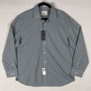 Todd Snyder The Mayfair Dress Shirt Men's‎ 17 32/33 White Green Purple Check NWT